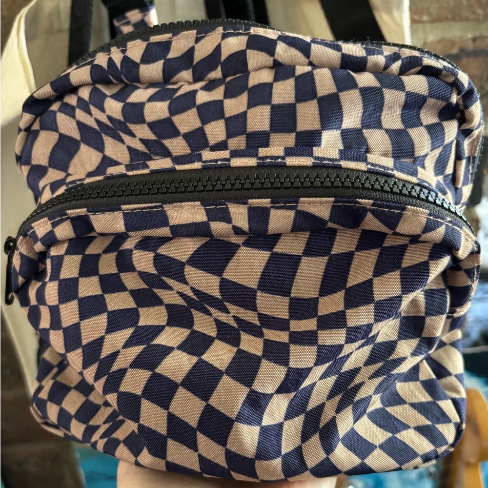 Baggu Trippy Checker Fanny Pack